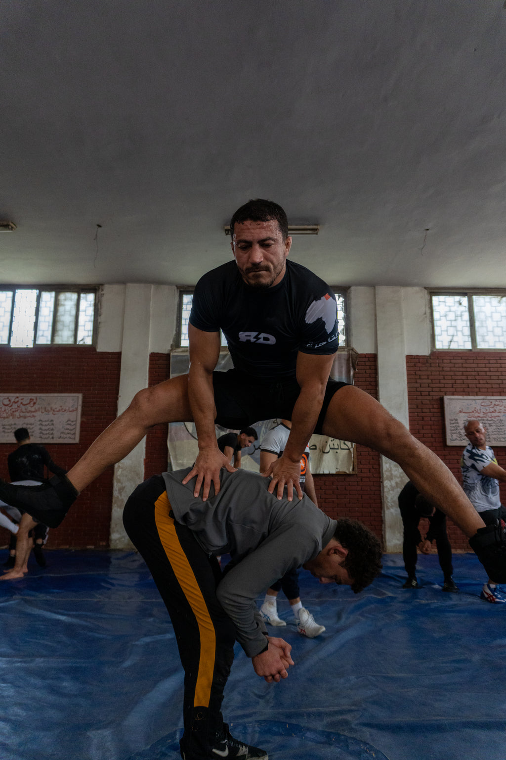 Cairo to the World Rashguard – training shot